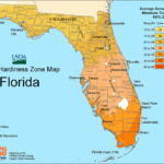 Florida gardening hardiness zones